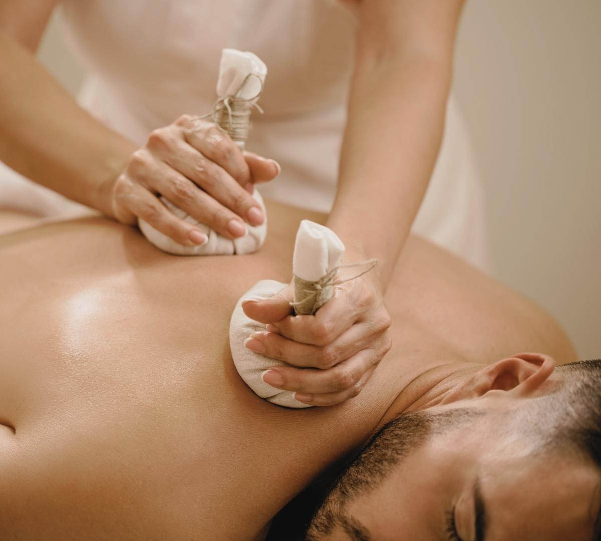 Cupping done in the Golden Silhouette treatment in Beverly Hills