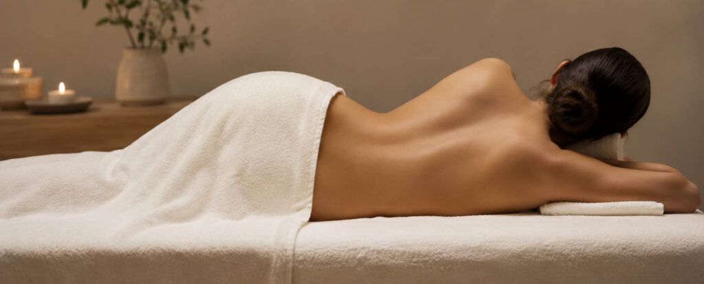 The Golden Silhouette Signature Treatment. Body sculpting in Beverly Hills designed to help reduce fluid retention, improve contour, and support a slimmer, more sculpted appearance.
